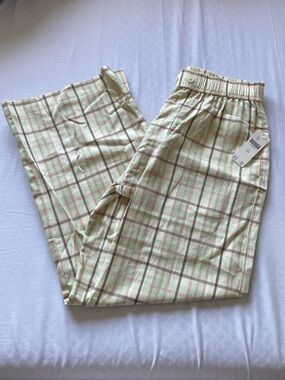 Anthropologie LyreBird Flannel Pants